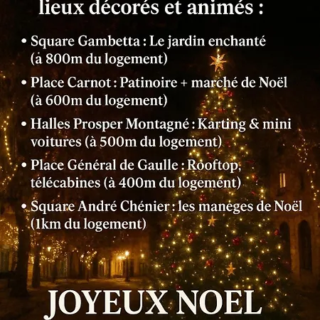 Апартаменты Chez Lena - T2 Cosy & Equipe - Proche Cite Medievale Каркассон